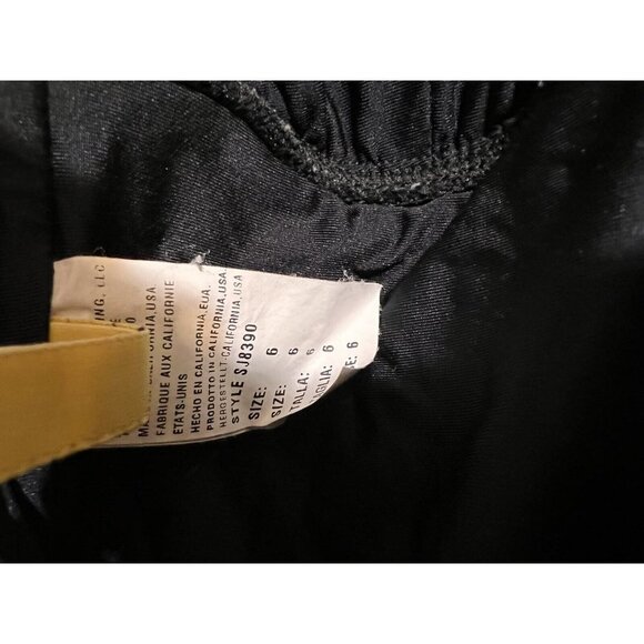 St.  JOHN women's black tie-up swimsuit Size 6 - Picture 6 of 8